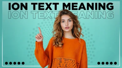 ion text meaning